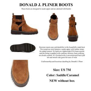 DONALD J. PLINER BOOTS /: US 7M